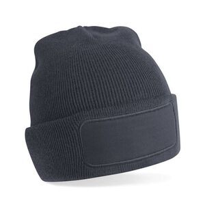 Beechfield Unisex Adult Original Patch Beanie / Graphite